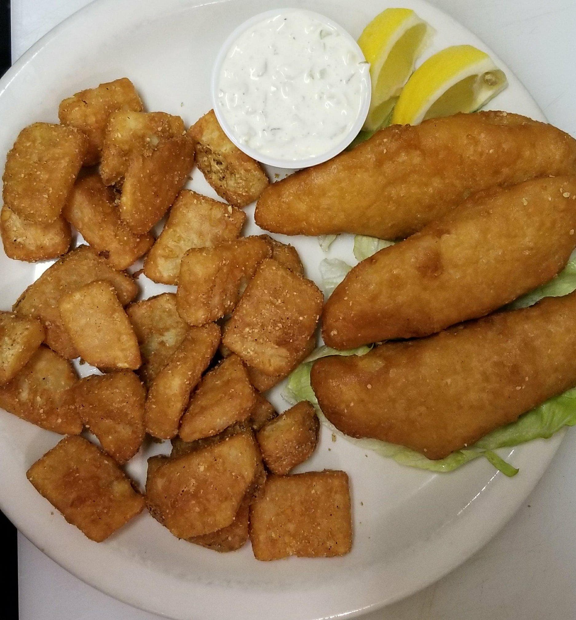 Crispy Three Breaded Fish Basket